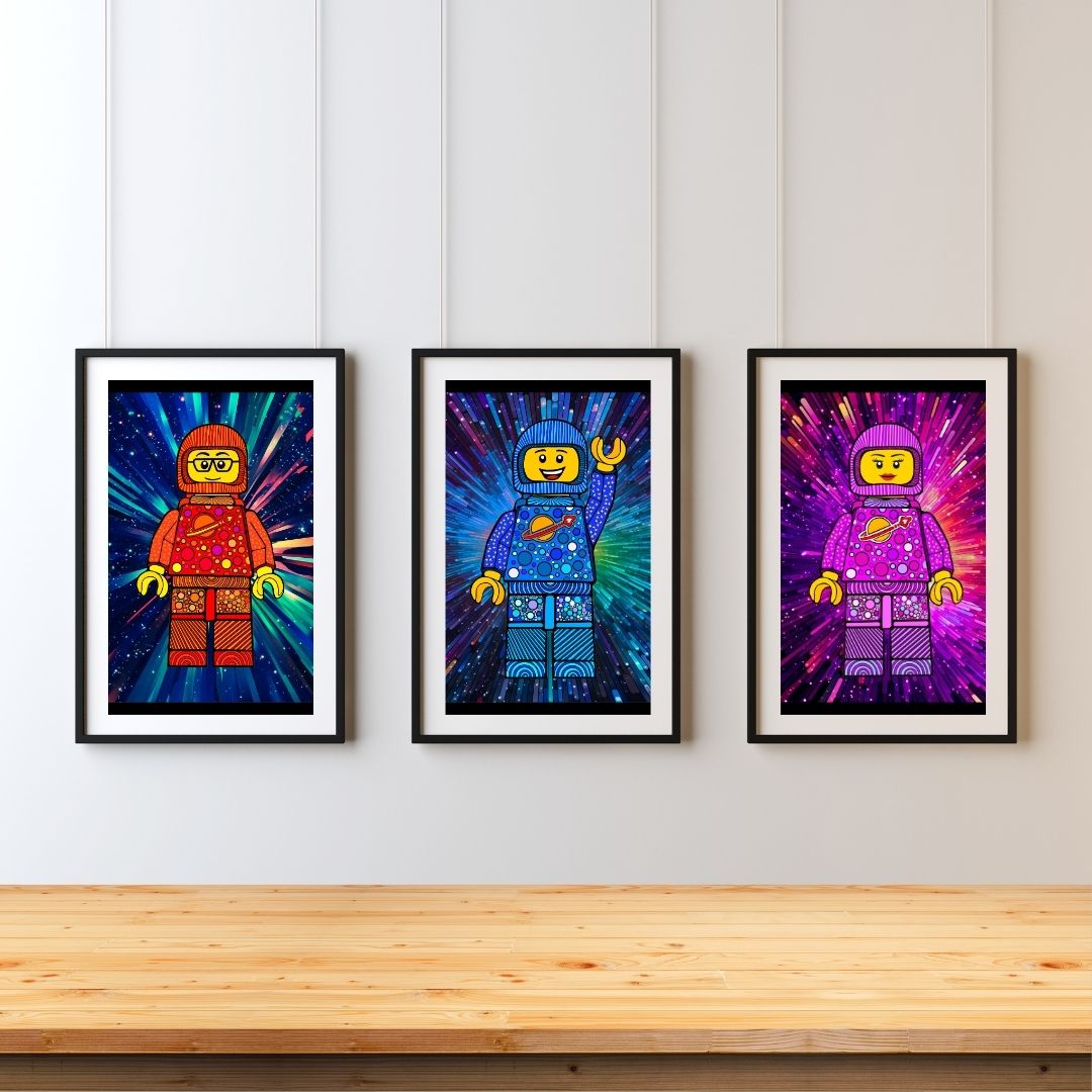 LEGO Doodle Art – Darth Vadar