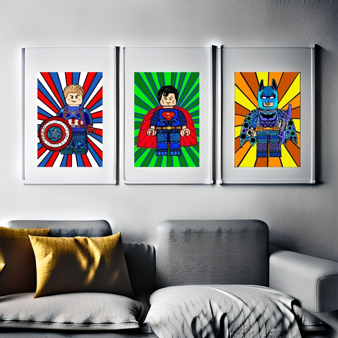 LEGO Doodle Art – Emmit