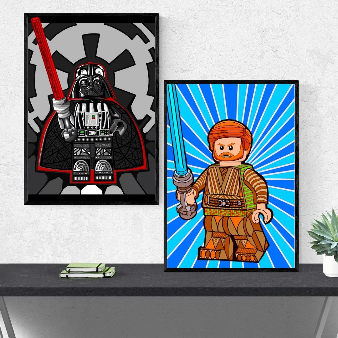 LEGO Doodle Art – Dwight